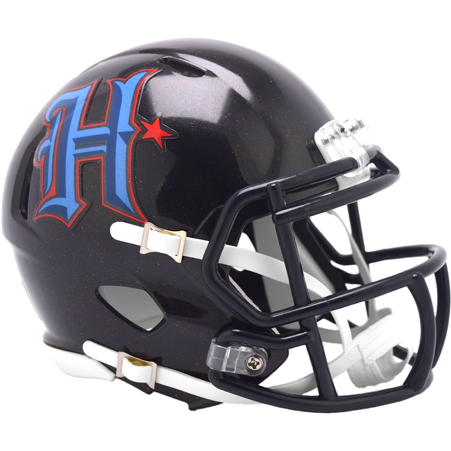 HOUSTON OILERS Riddell 2024 On-Field Alternate #2 Speed Mini Football Helmet