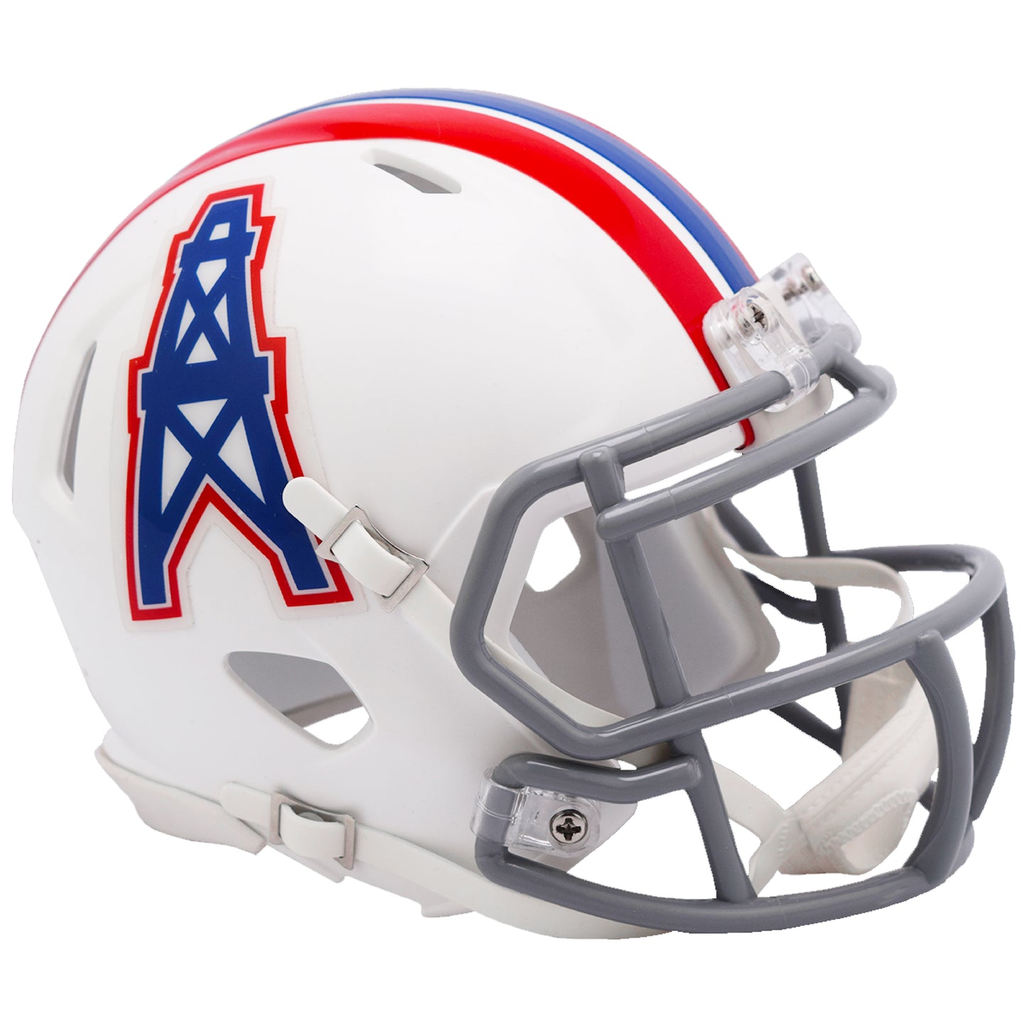 Houston Oilers 1975-1980 Throwback Riddell Speed Mini Football Helmet