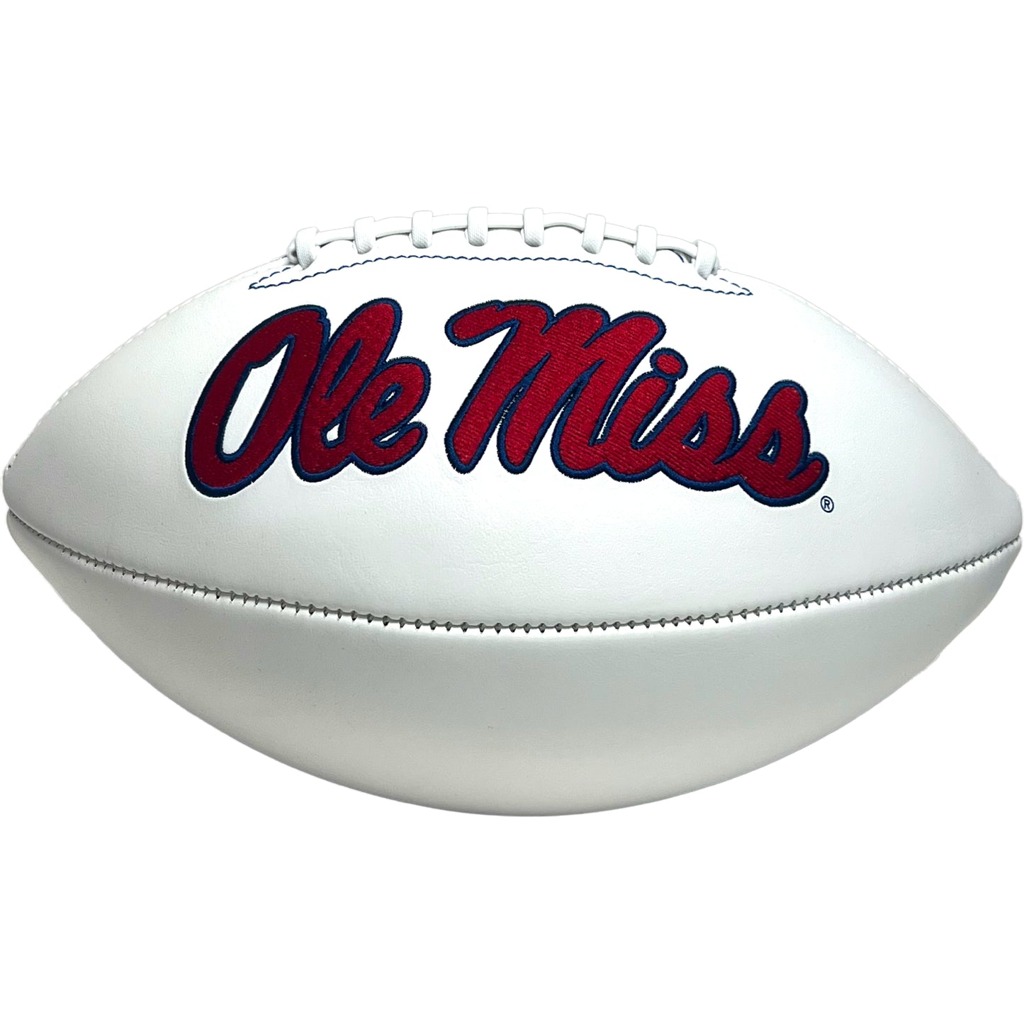 Ole Miss Rebels Embroidered Logo Signature Series Full Size Football