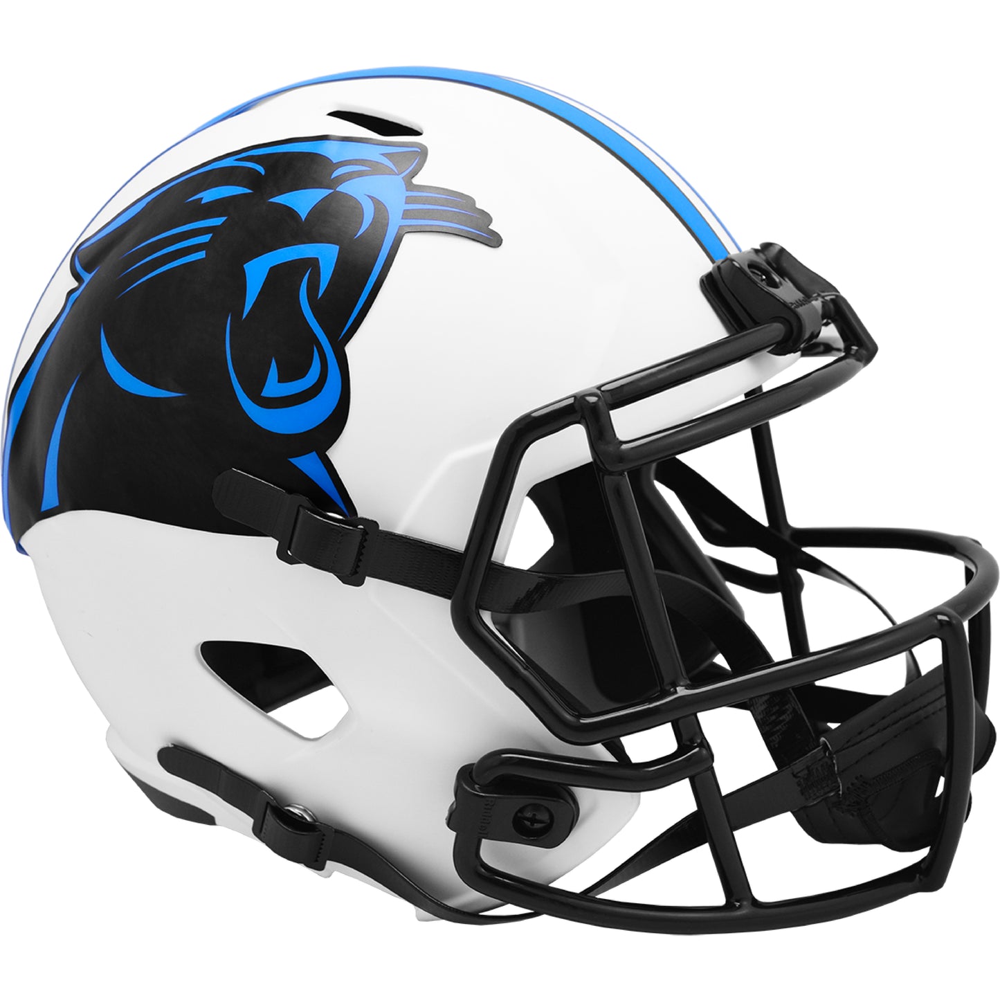 Carolina Panthers LUNAR Full Size Replica Football Helmet NFL