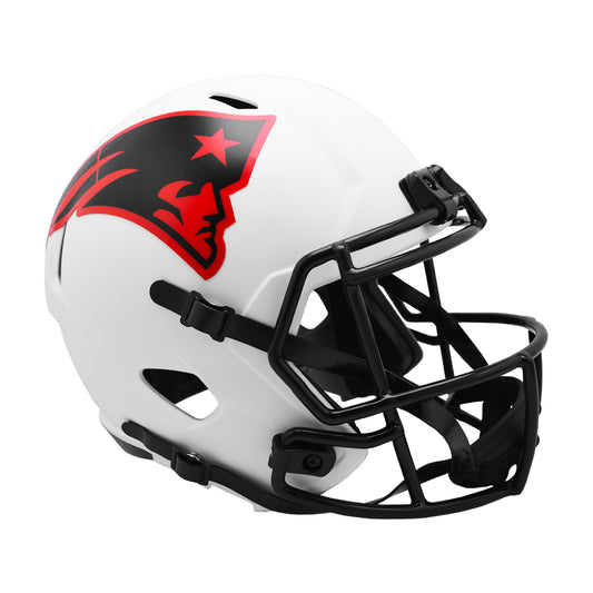 New England Patriots LUNAR Full Size Replica Football Helmet