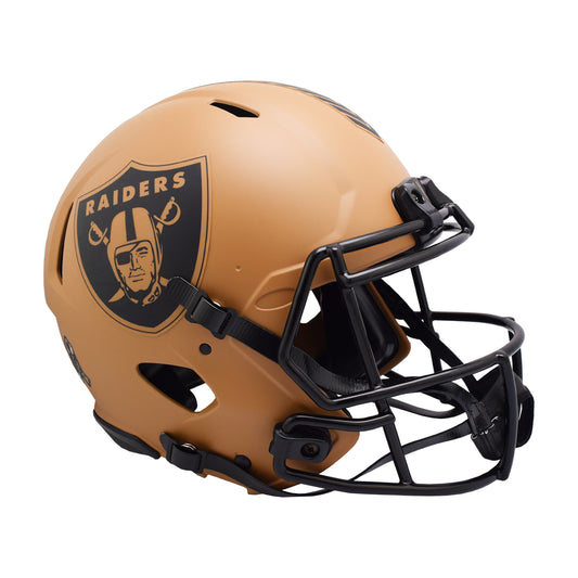 Las Vegas Raiders 2023 Salute to Service Riddell Speed Authentic Football Helmet