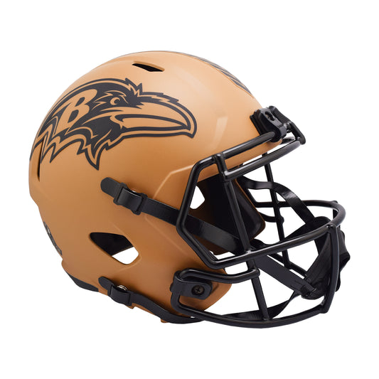 Baltimore Ravens 2023 Salute to Service Riddell Speed Replica Football Helmet