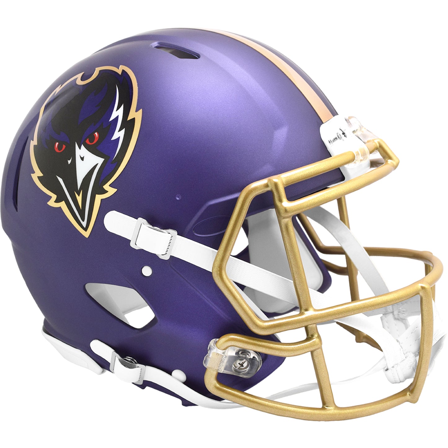 BALTIMORE RAVENS Riddell 2024 On-Field Alternate Speed Authentic F/S Football Helmet