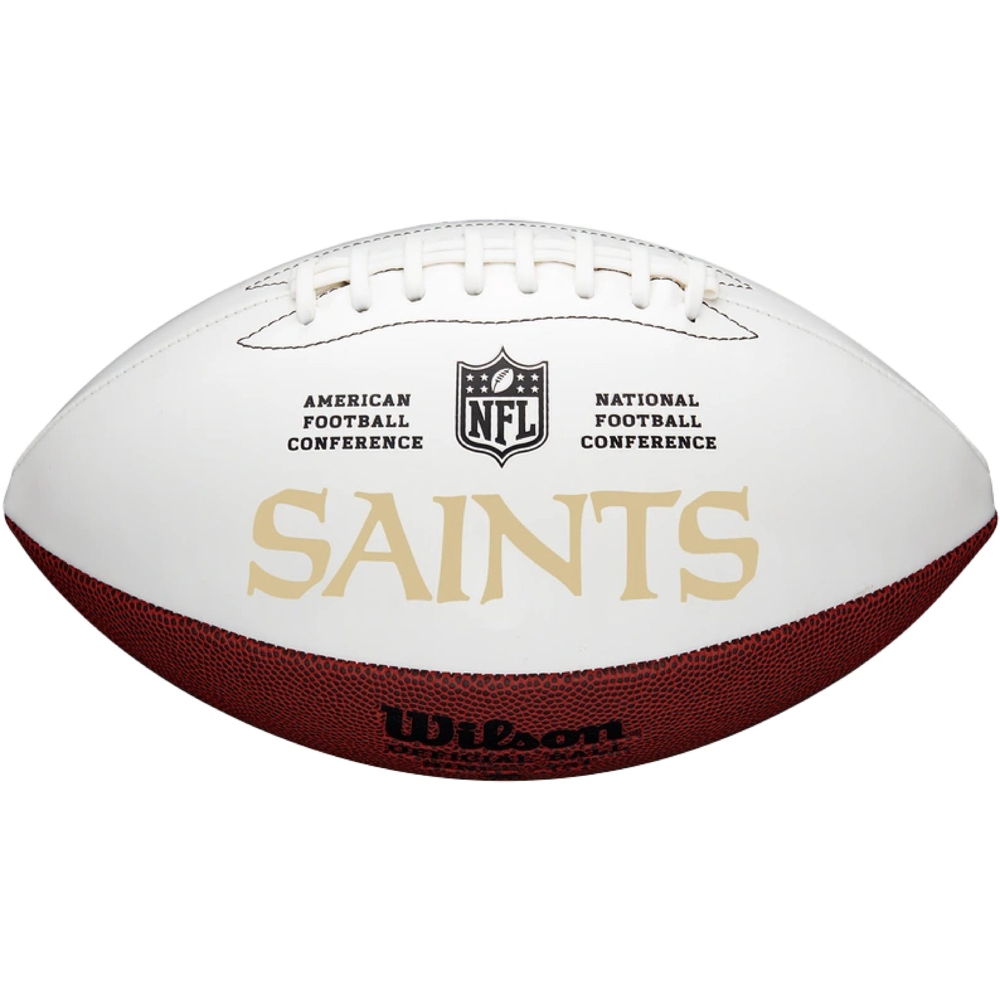 New Orleans Saints Embroidered Logo Autograph Edition Football