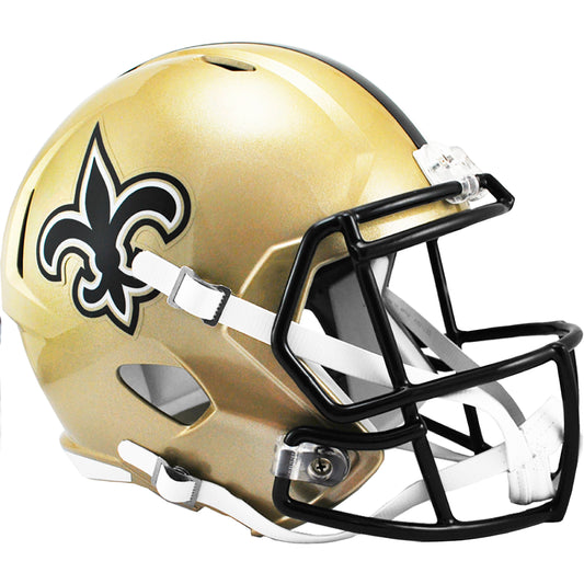 New Orleans Saints Riddell Speed Full Size Replica Football Helmet