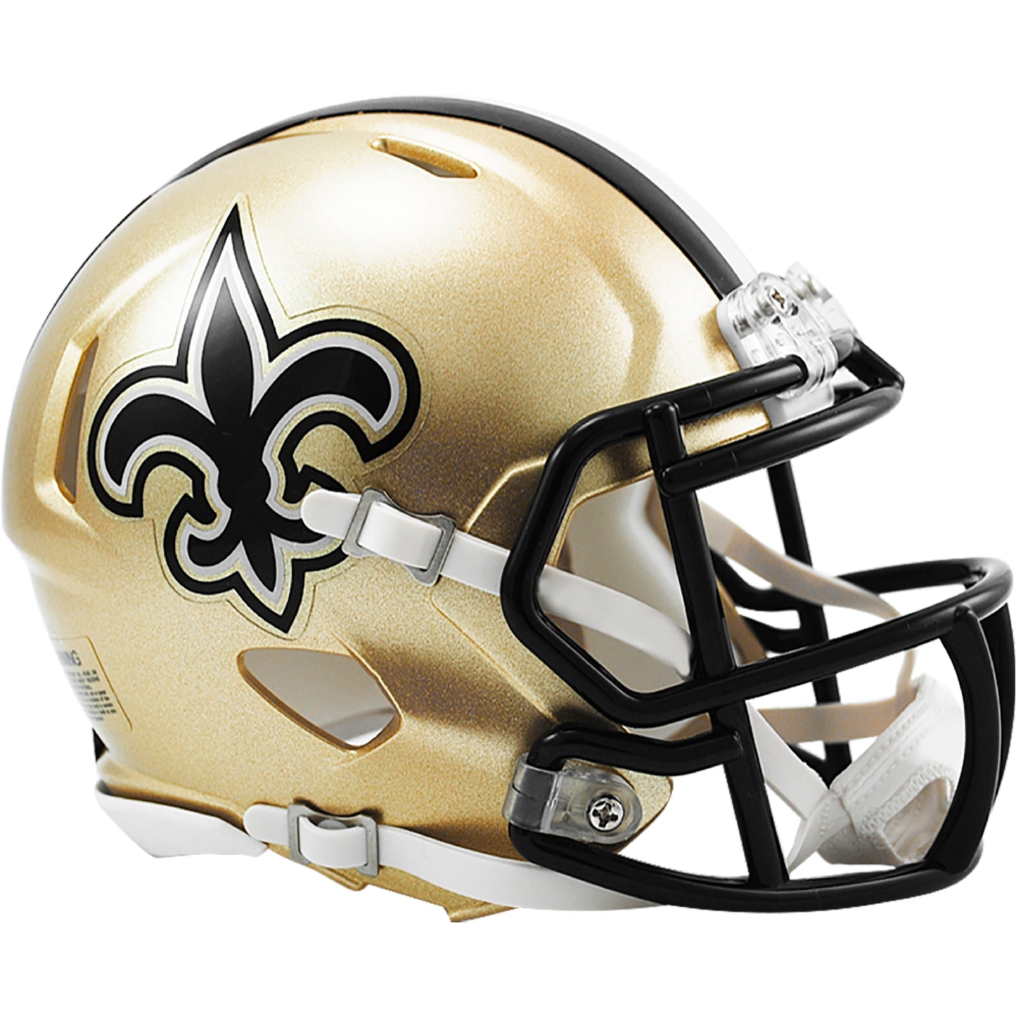 New Orleans Saints Riddell Speed Mini Football Helmet