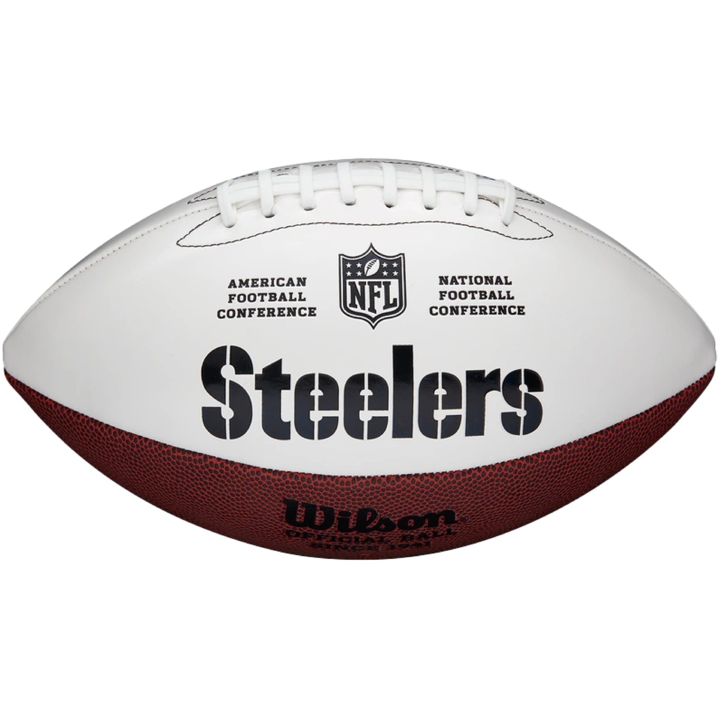Pittsburgh Steelers Embroidered Logo Autograph Edition Football