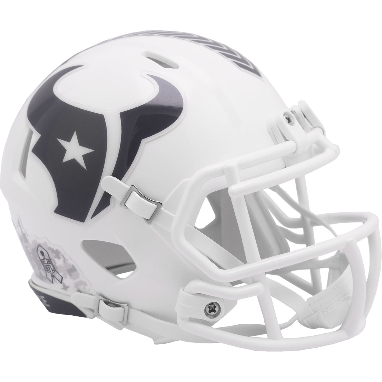 Houston Texans 2024 Salute to Service Riddell Speed Mini Football Helmet