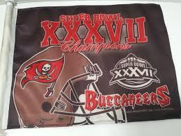 Tampa Bay Buccaneers Super Bowl Champions Car Flag