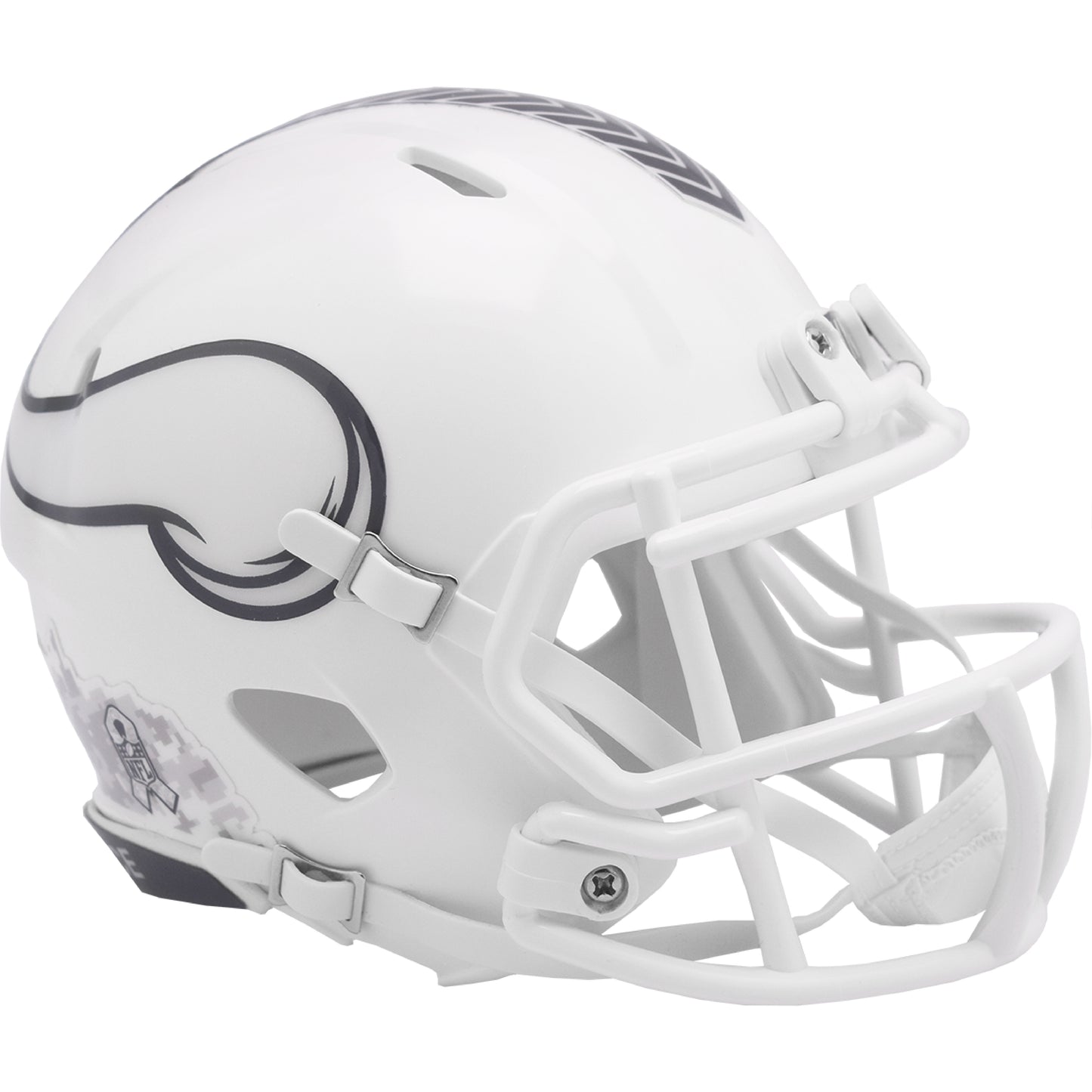 Minnesota Vikings 2024 Salute to Service Riddell Speed Mini Football Helmet NFL