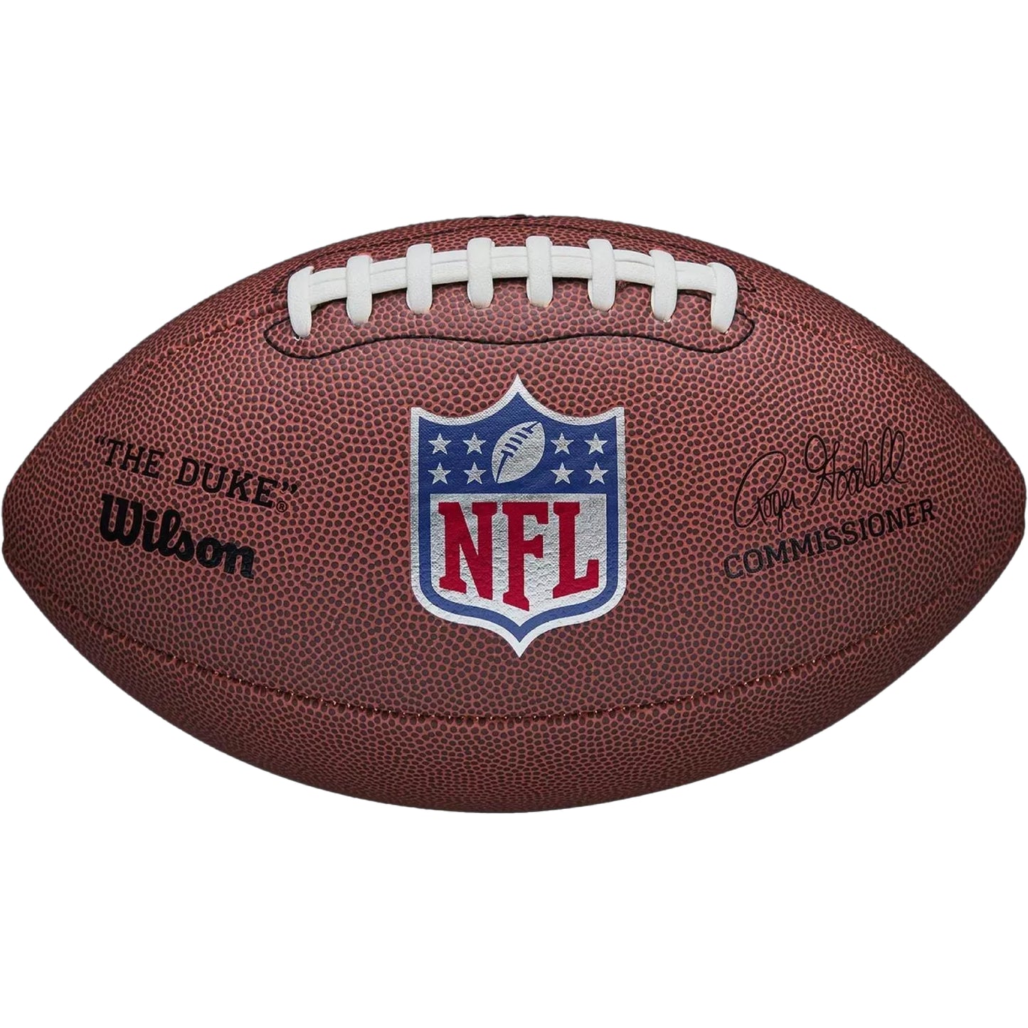 WILSON NFL Official Replica Game FOOTBALL Composite Leather Silver NFL Shield
