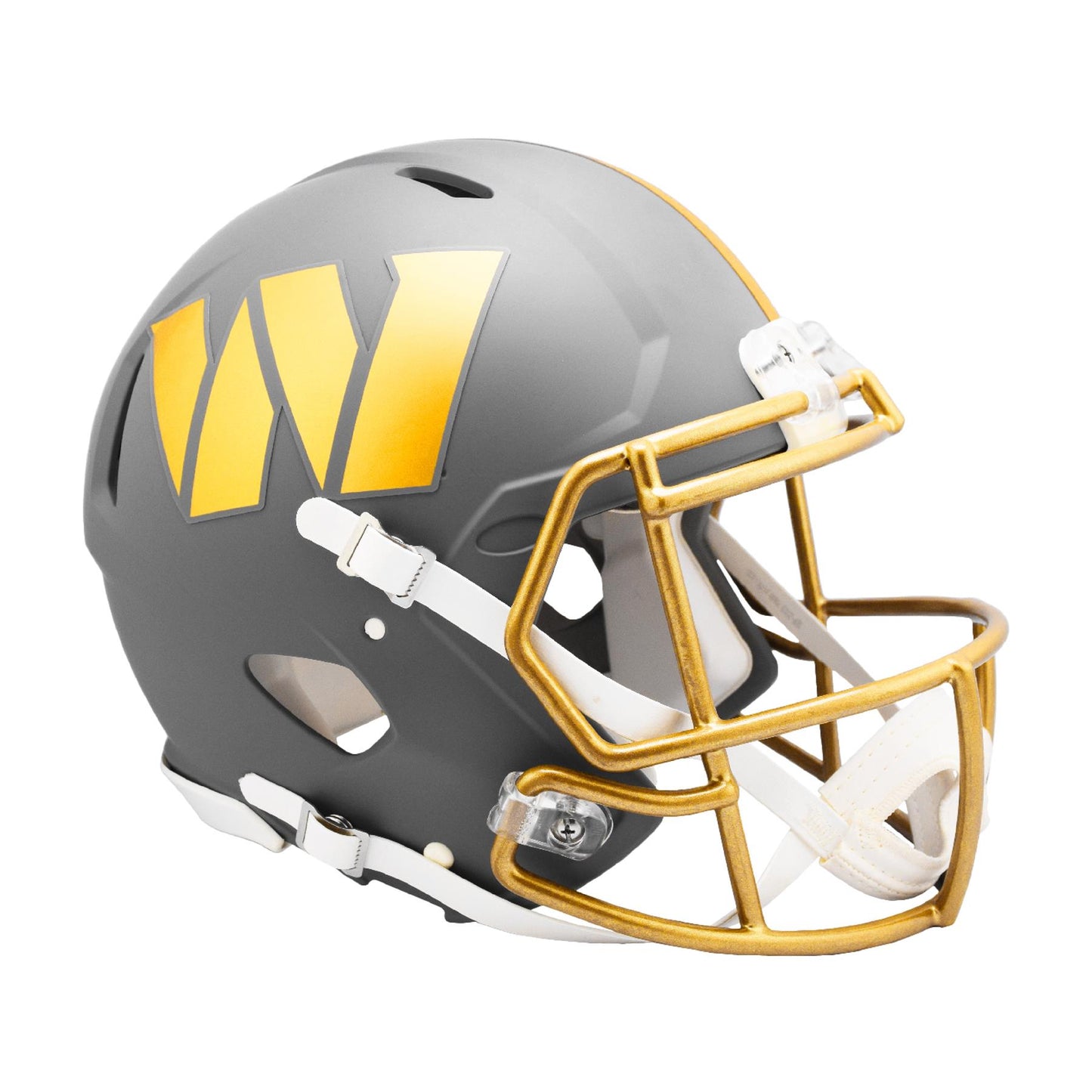 Washington Commanders SLATE Full Size Authentic Football Helmet NFL