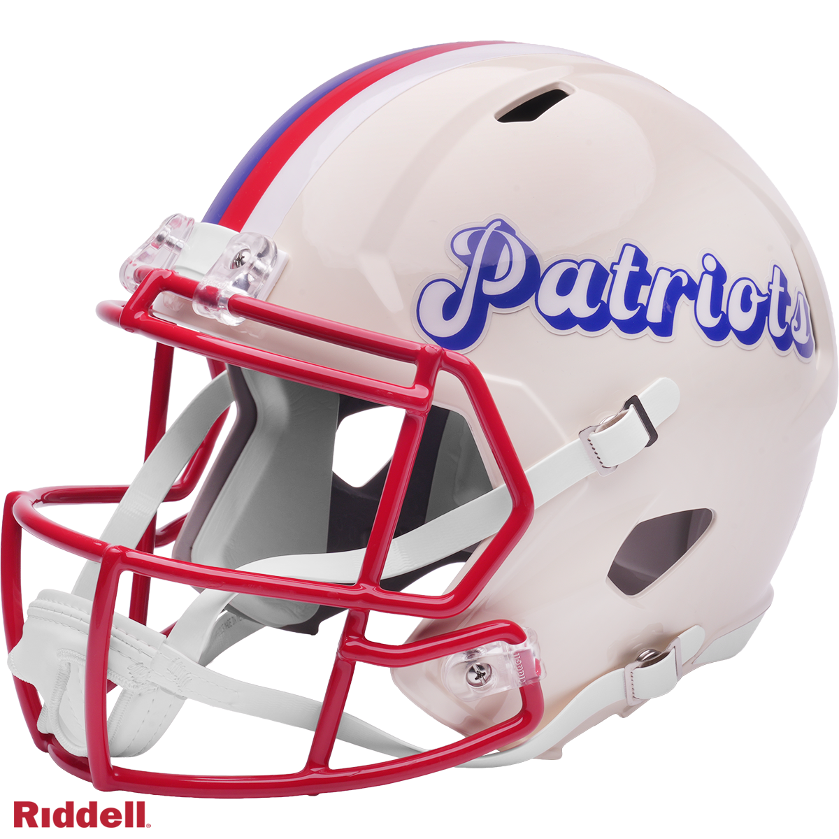 New England Patriots Retro Speed F/S Replica Football Helmet