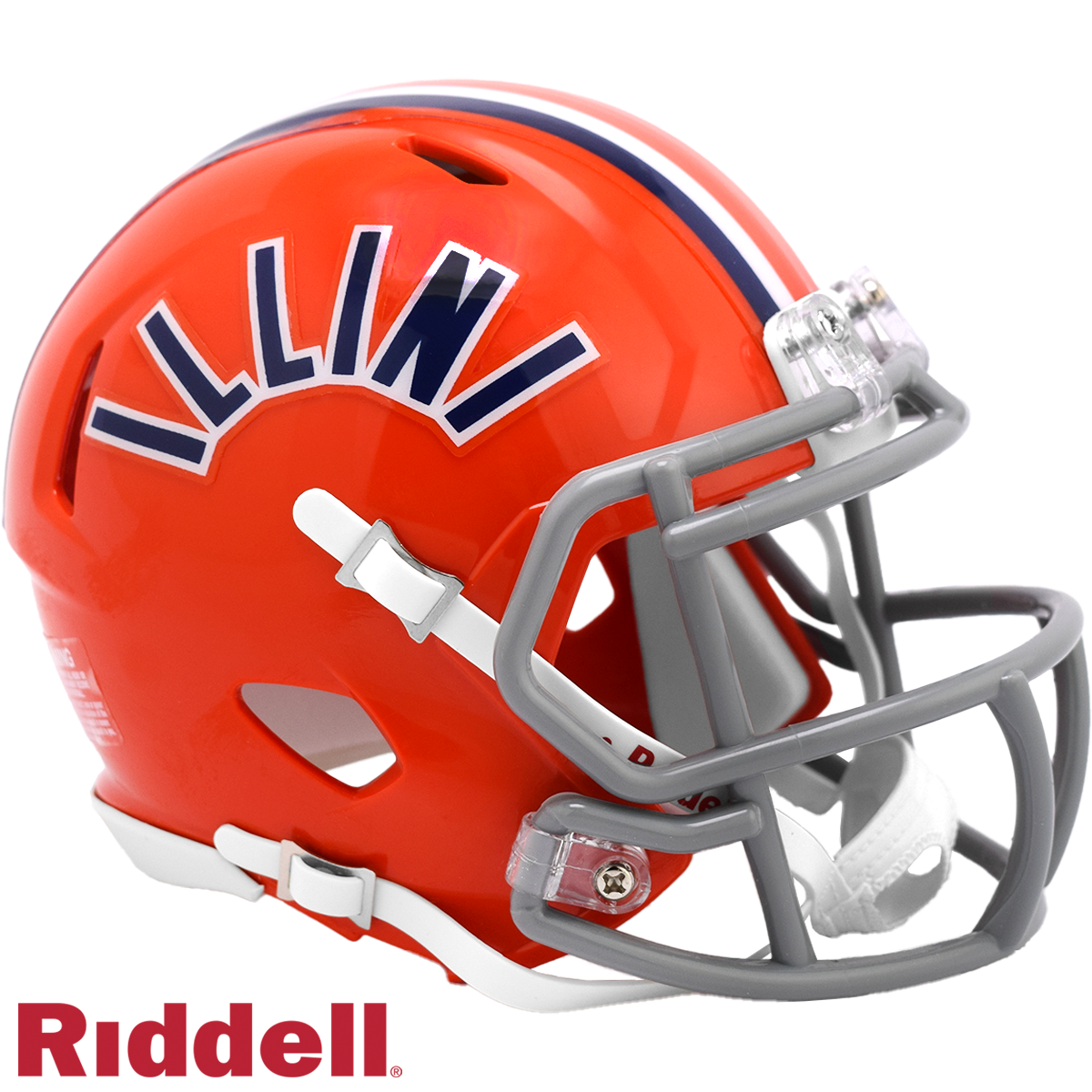 Illinois T/B(ARCHED) Speed Mini Football Helmet