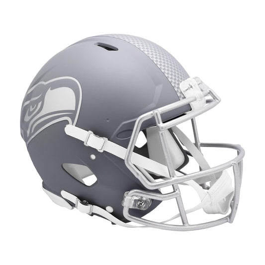 Seattle Seahawks SLATE Full Size Authentic Football Helmet