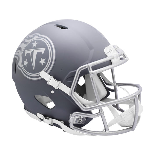 Tennessee Titans SLATE Full Size Authentic Football Helmet