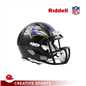 Baltimore Ravens Primary Speed Mini Football Helmet