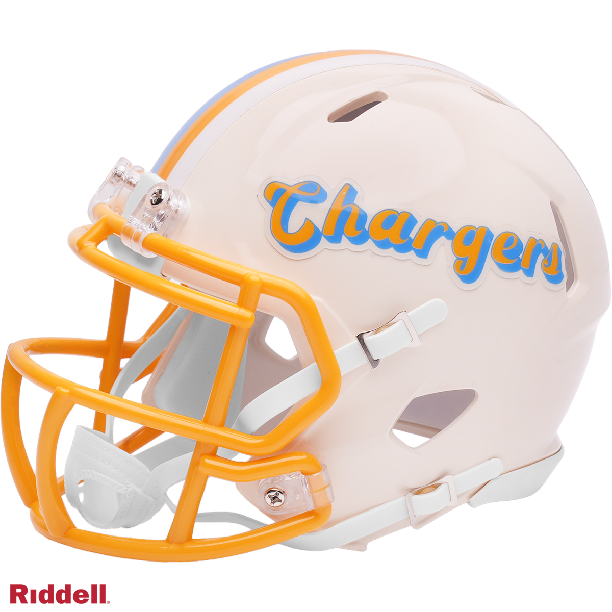 Los Angeles Chargers Retro Speed Mini Football Helmet