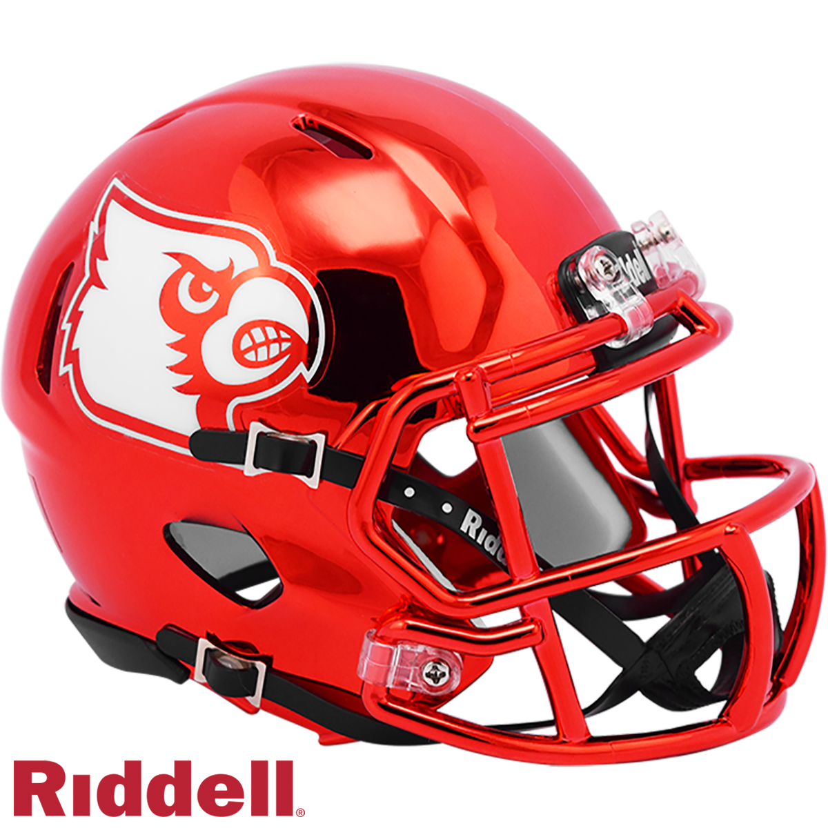 LOUISVILLE (Cardinals) - Chrome Alternate Speed - Mini FOOTBALL HELMET - #8050763