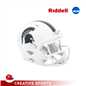 Michigan State Spartans White Matte Mini Football Helmet