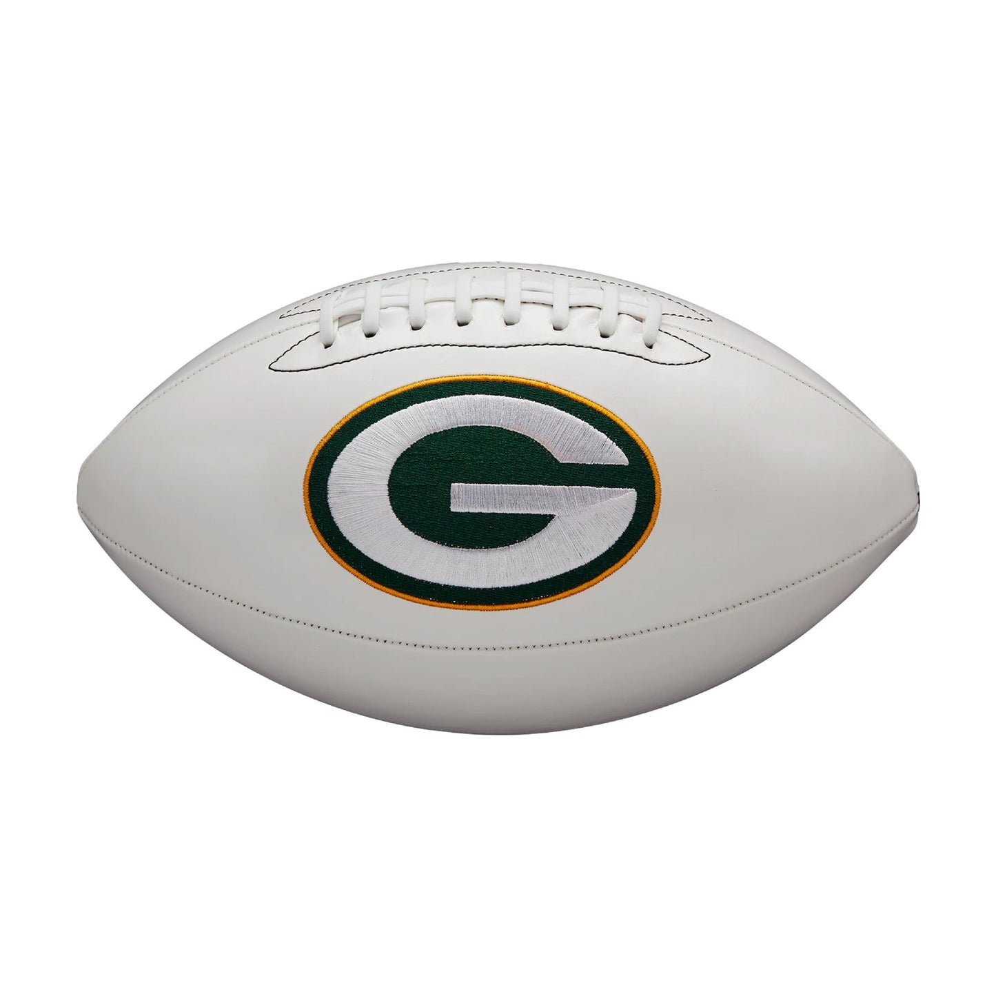 Green Bay Packers Wilson Embroidered Logo Autograph Edition Football