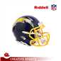 Los Angeles Chargers T/B(74-87) Mini Football Helmet