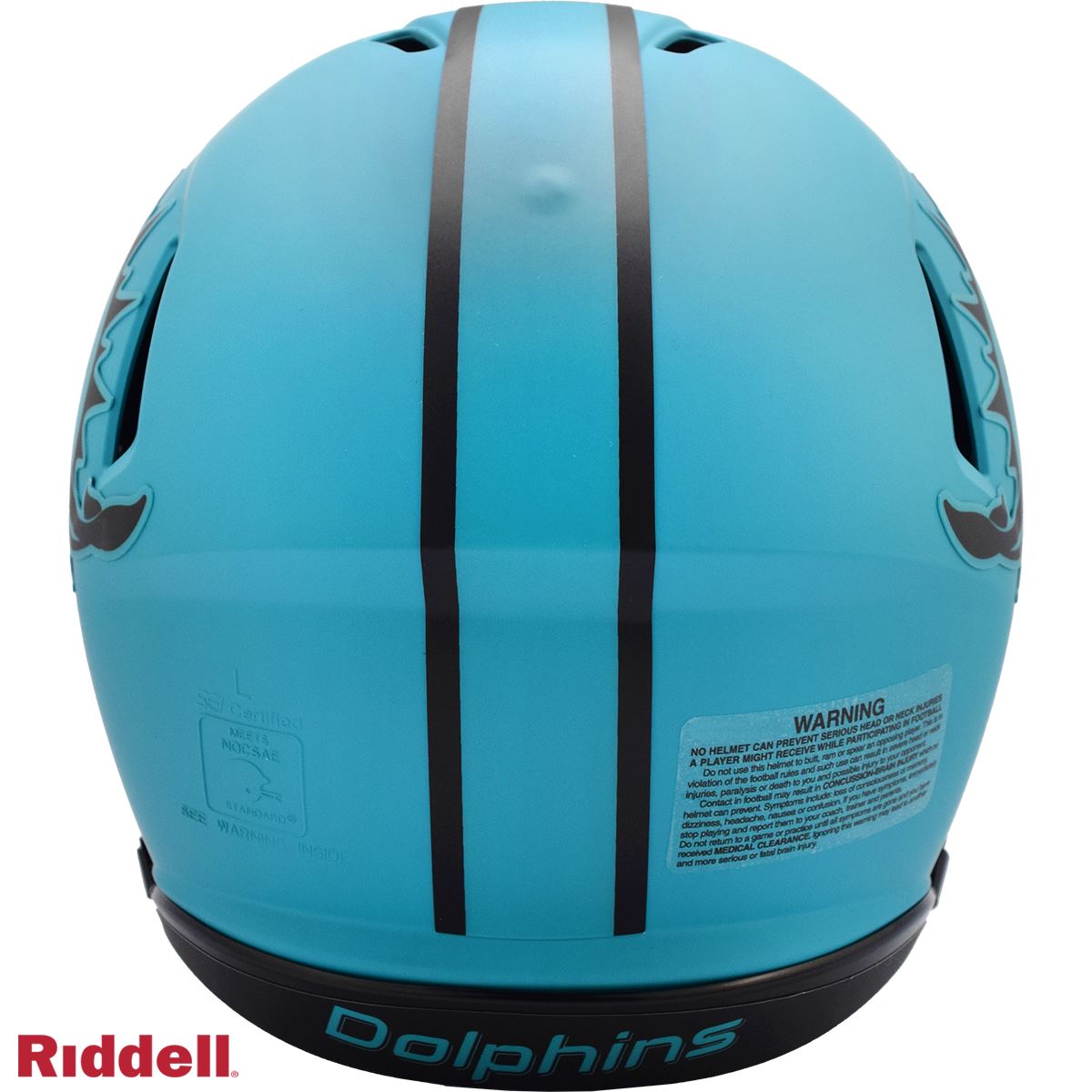 Miami Dolphins RAVE Full Size Authentic Football Helmet