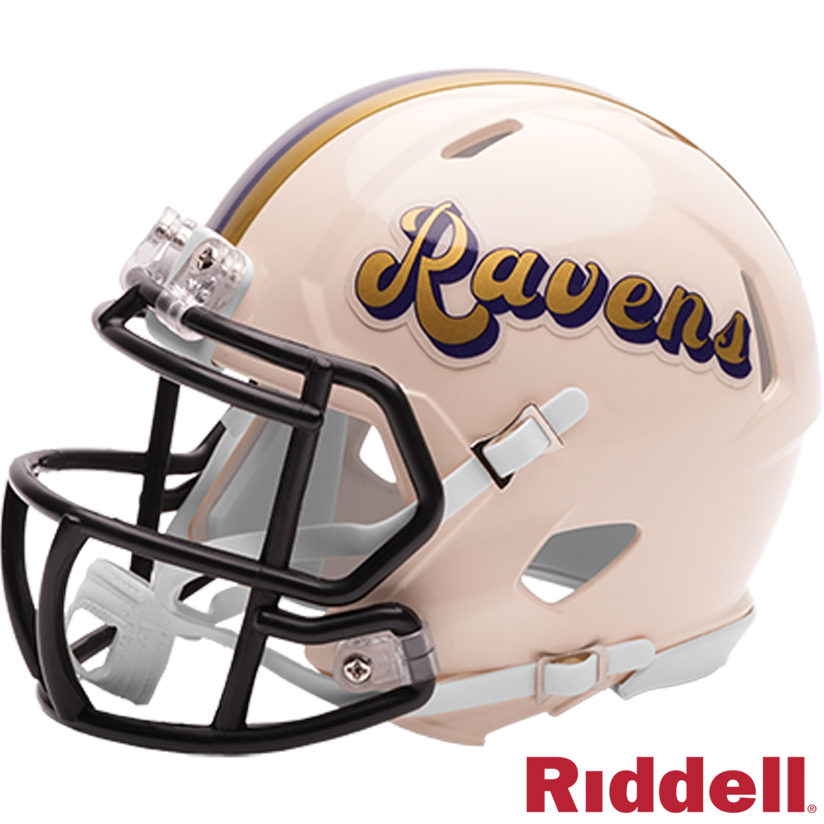 Baltimore Ravens Retro Speed Mini Football Helmet