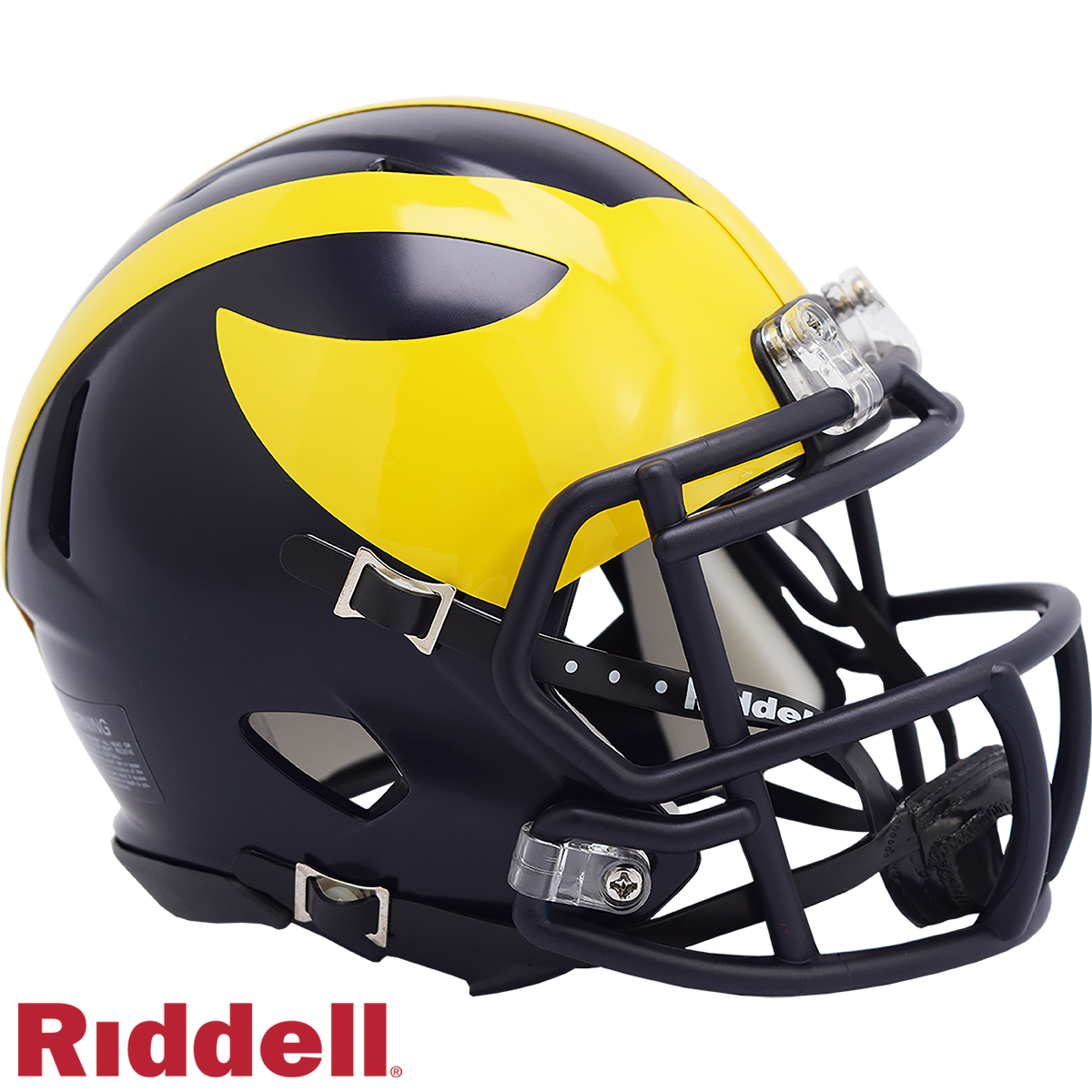 Michigan (Wolverines) Primary Speed Mini Football Helmet