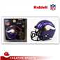 Vikings Speed Pocket Pro Football Helmet-#8045085