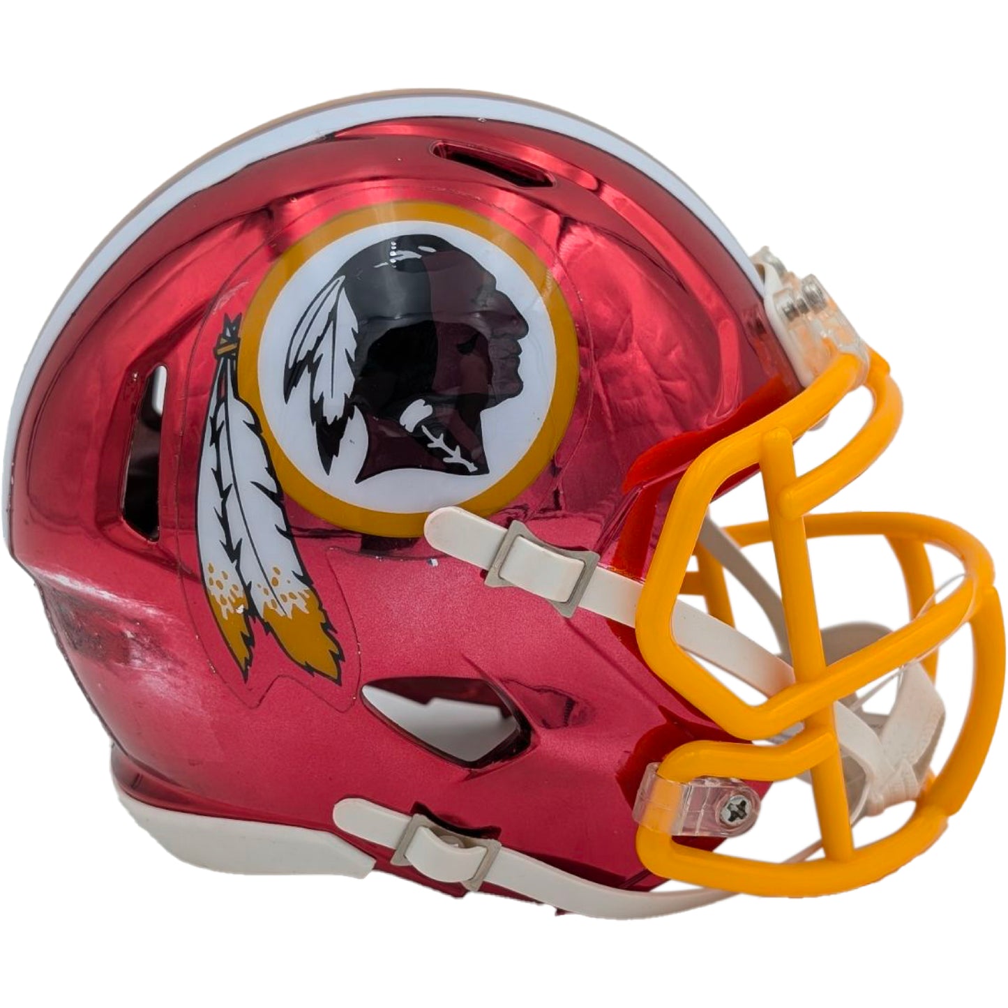 Washington Redskins Chrome Mini Football Helmet
