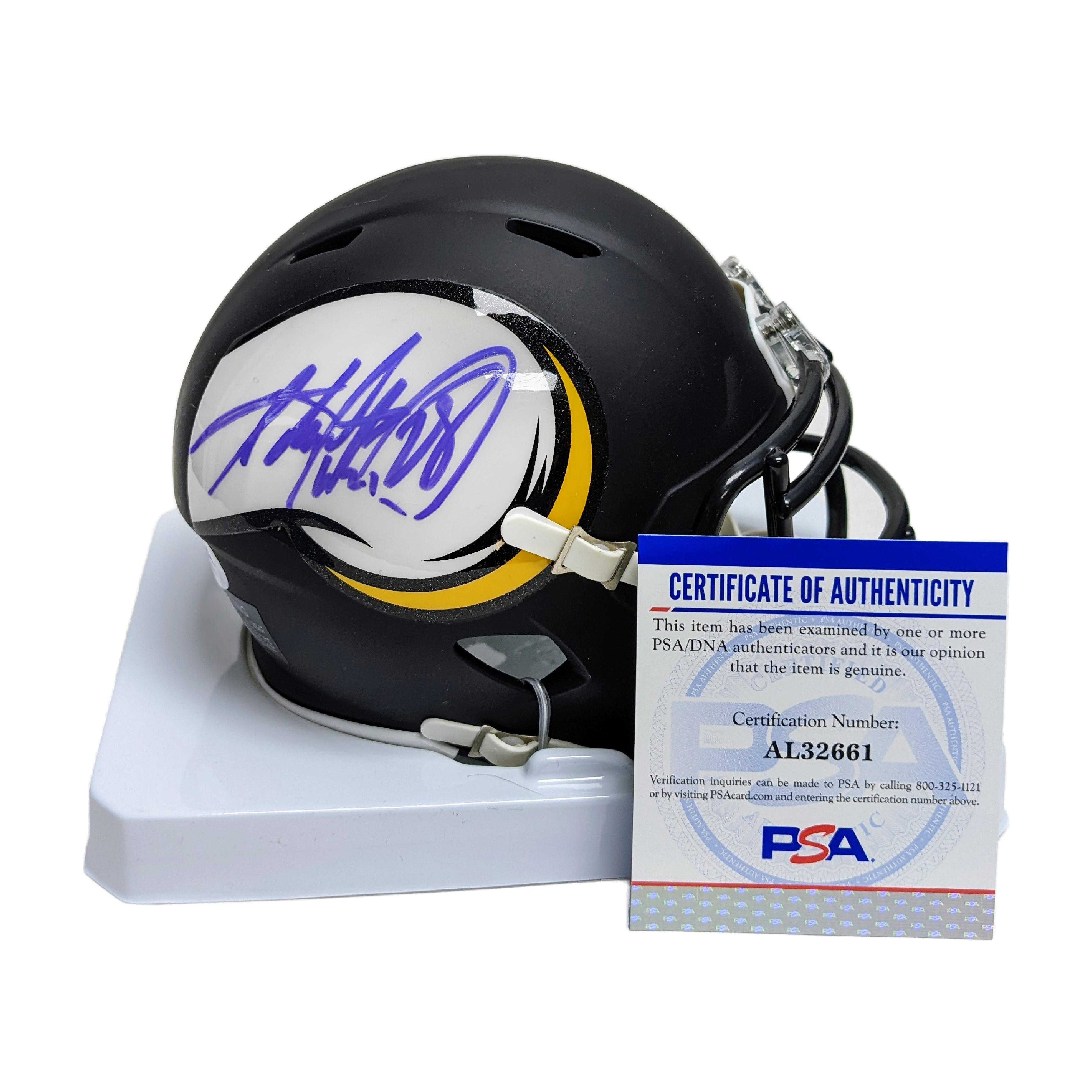 Adrian Peterson  Autographed Football Memorabilia & NFL Merchandise