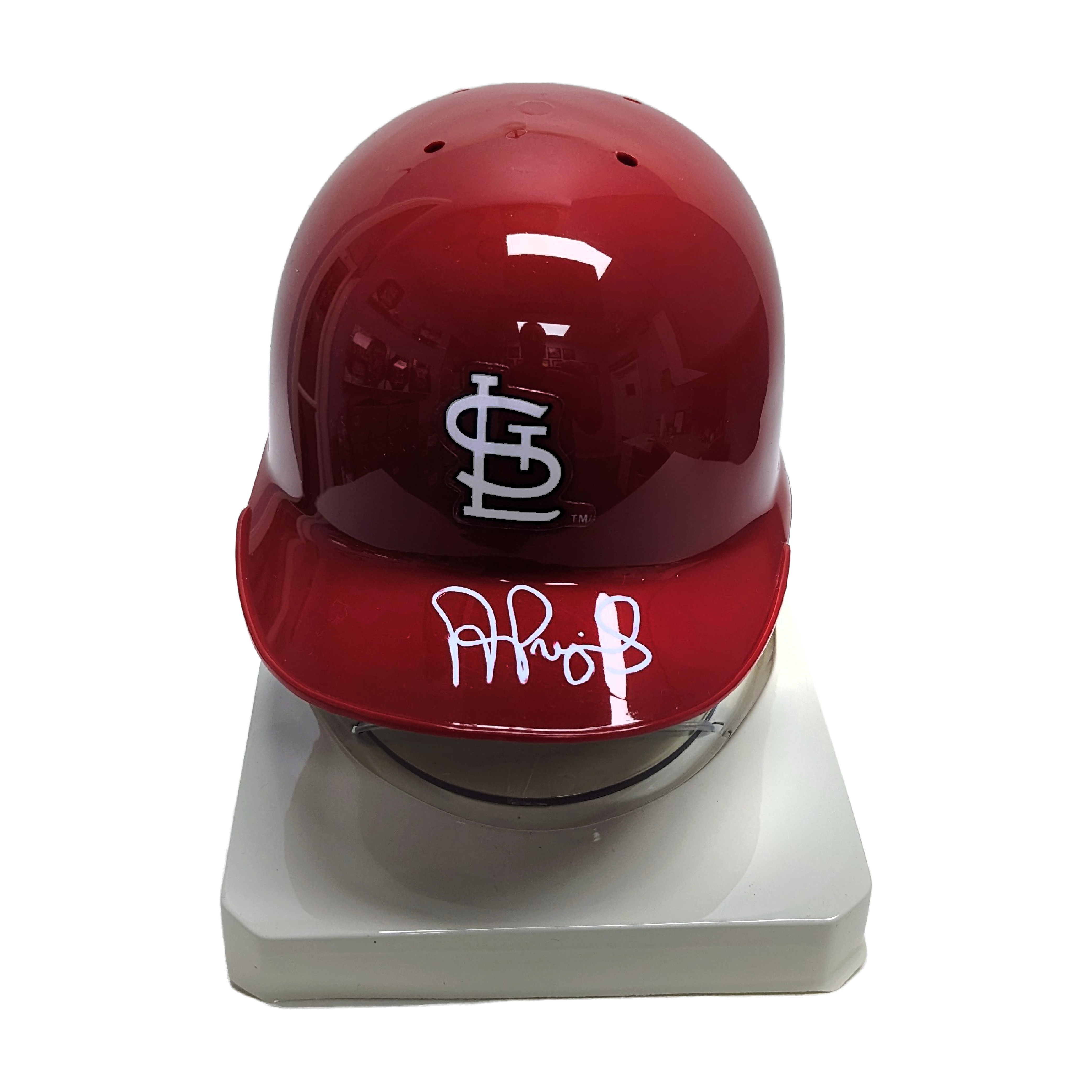 Albert Pujols signed Mini Base St. Louis Cardinals baseball
