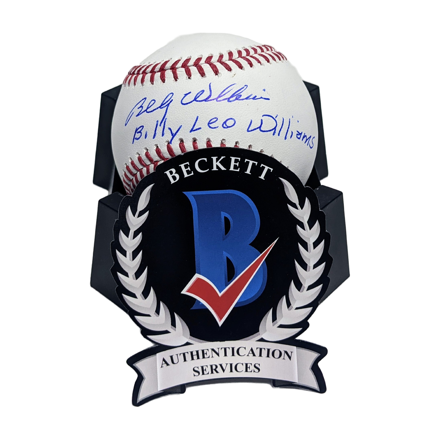 Billy Williams Autographed Official MLB Baseball. Beckett Authentication.