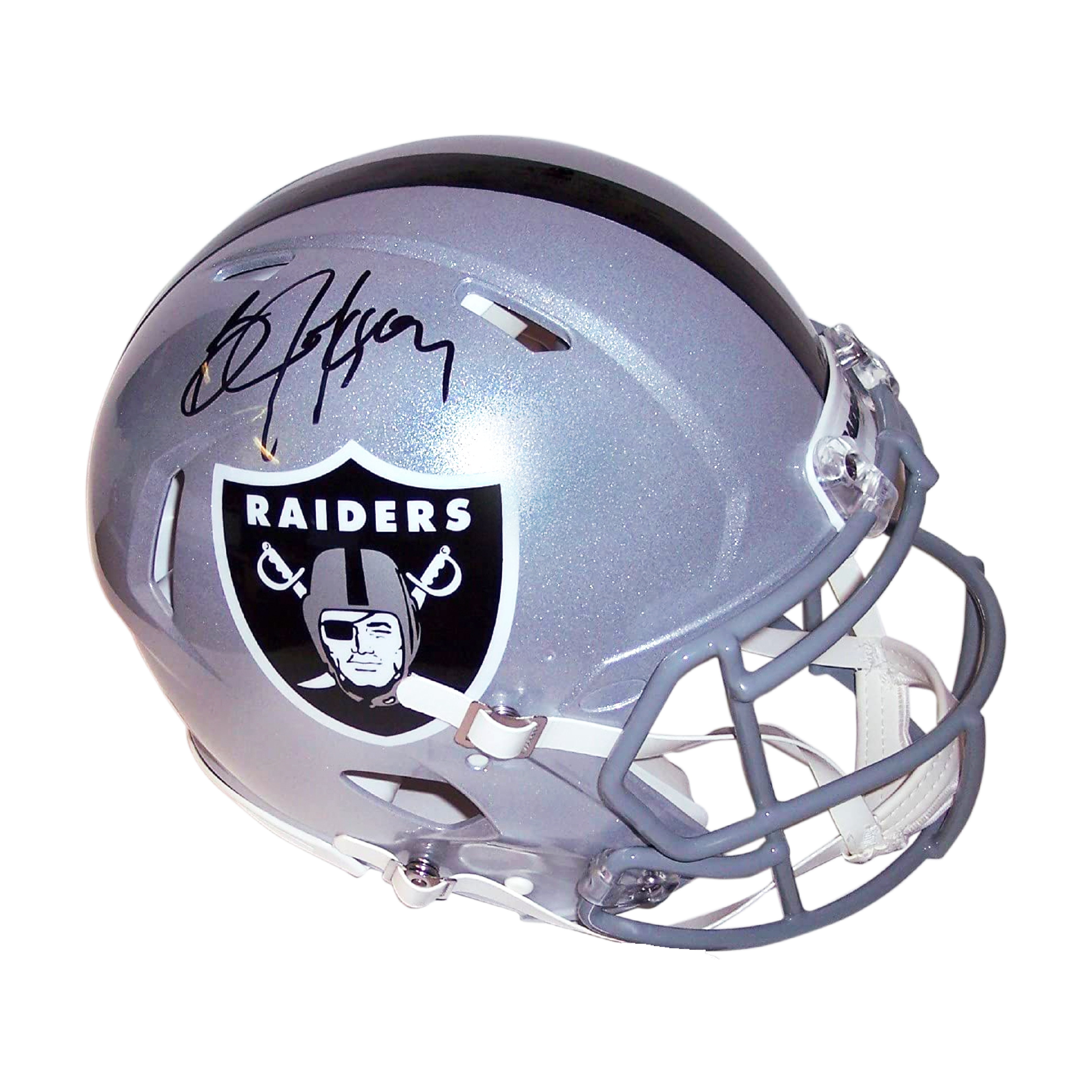 Bo Jackson Autographed Oakland Raiders Full Size Speed Authentic Helmet