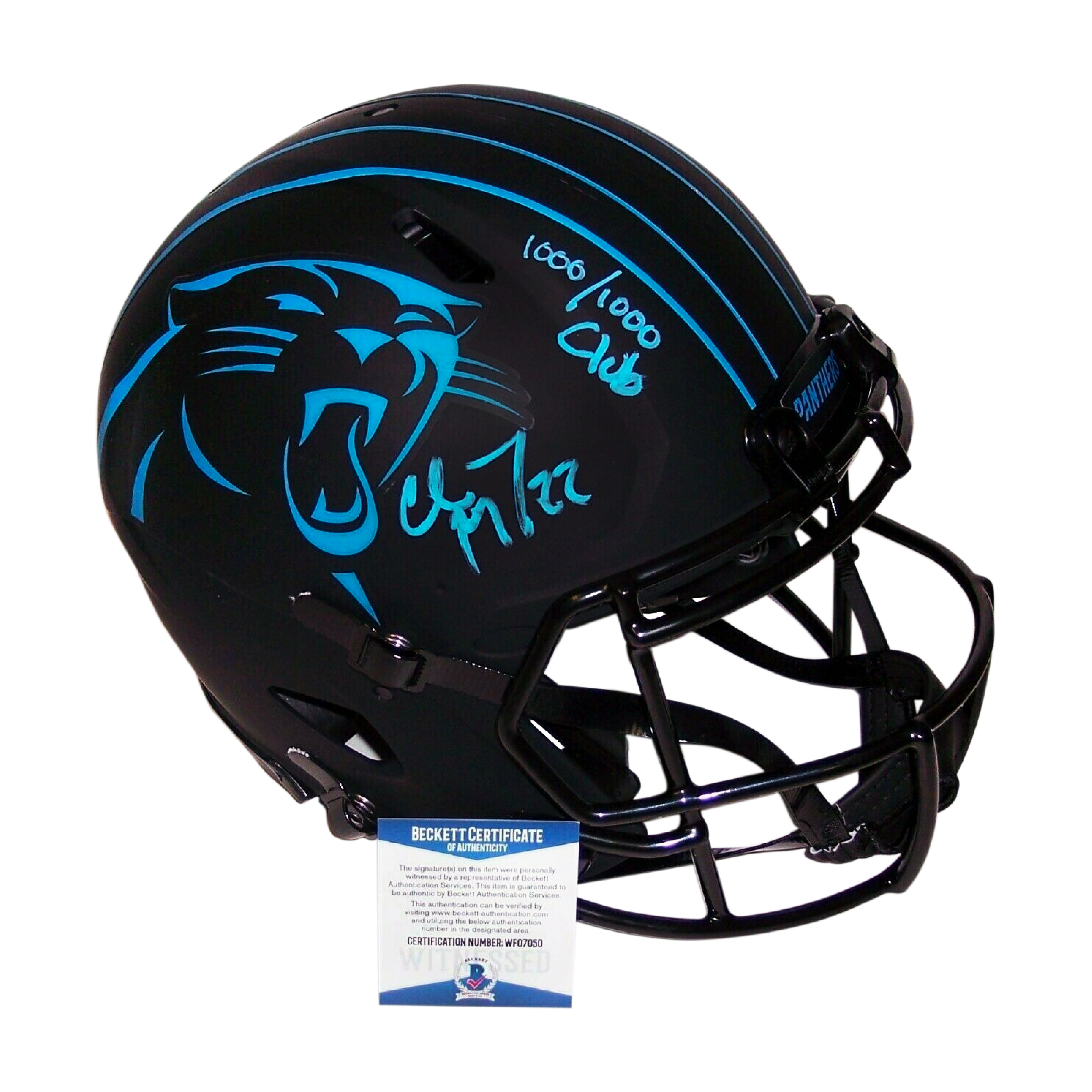 : DJ Moore Carolina Panthers Signed Autograph ECLIPSE