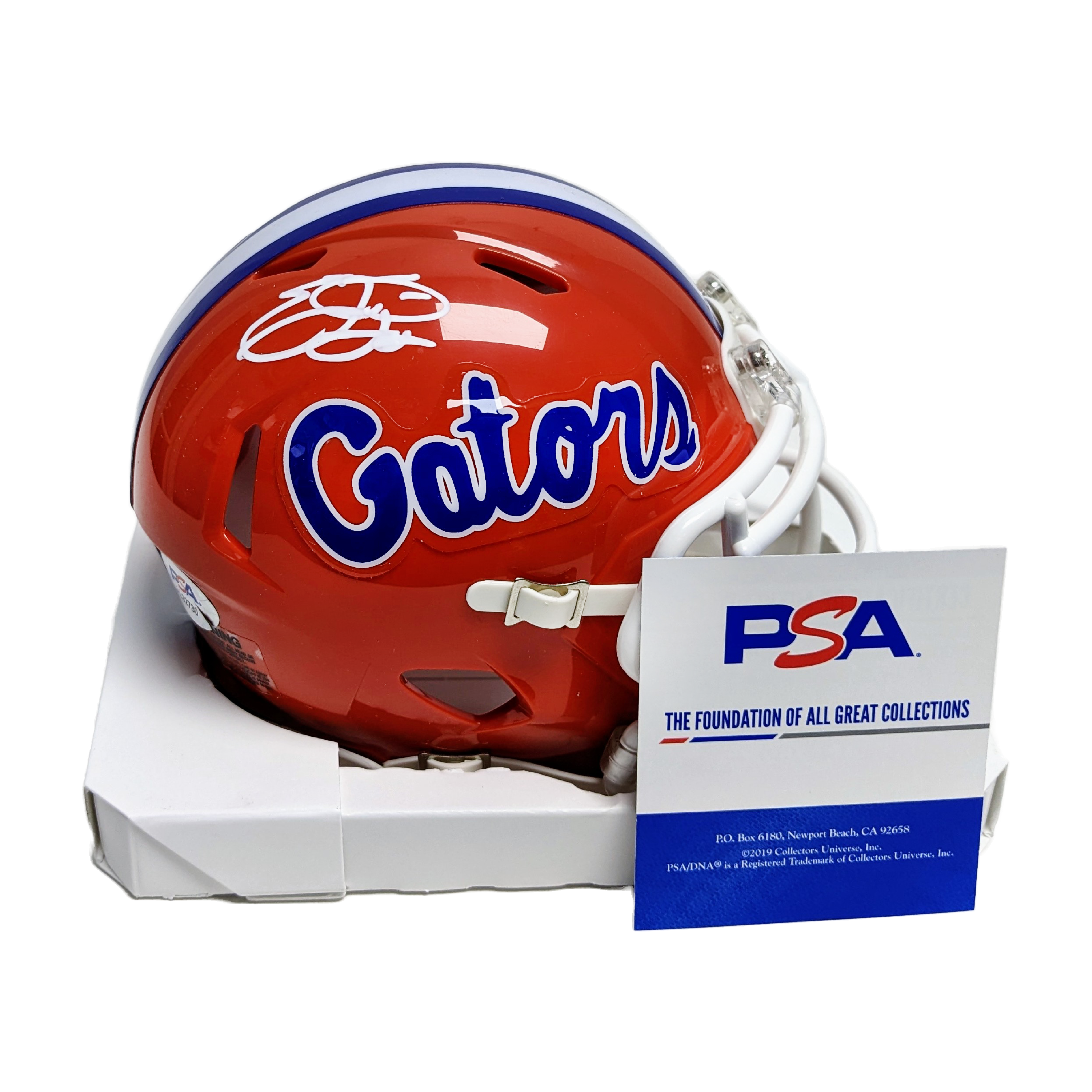 Emmitt Smith Autographed Arizona Cardinals Speed Mini Helmet