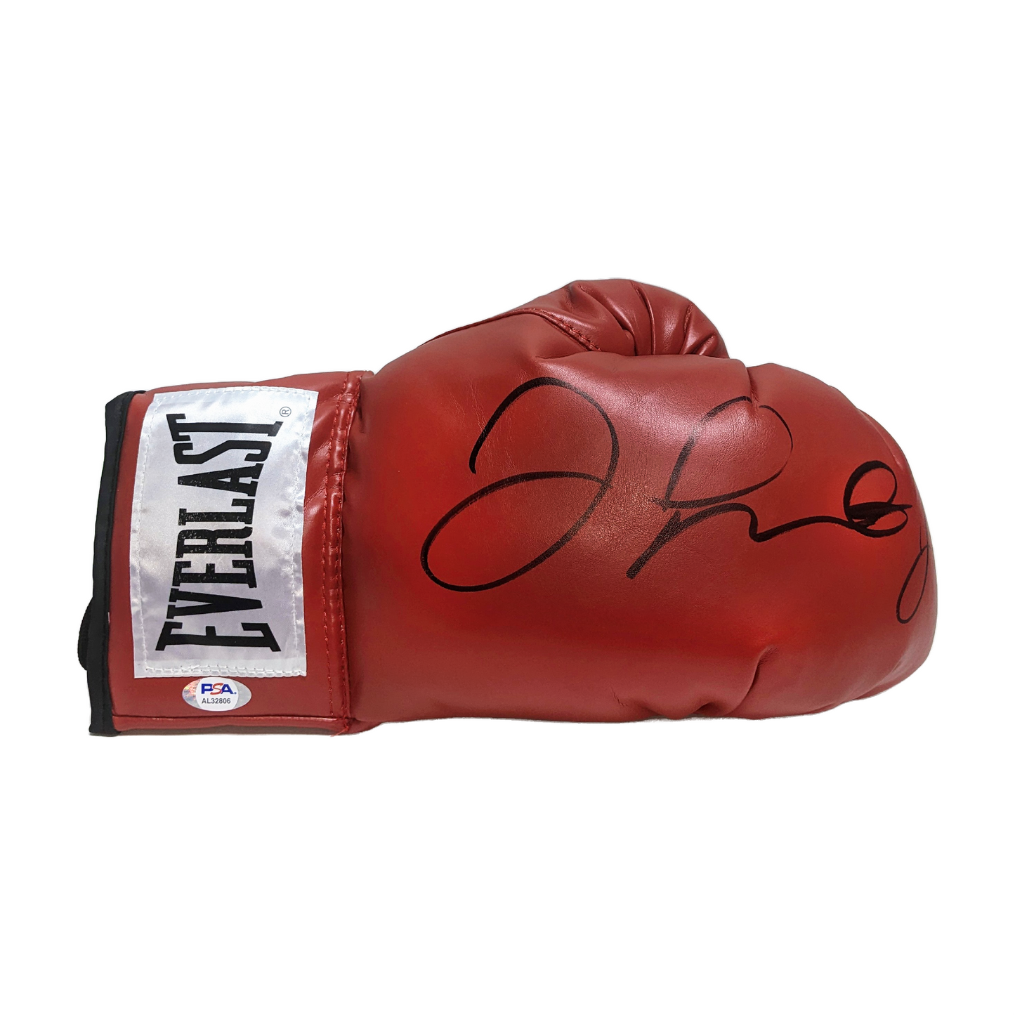 Floyd Mayweather Autographed Hand Signed Everlast Red Vinyl Boxing Glove (Right Hand) - PSA Authentication
