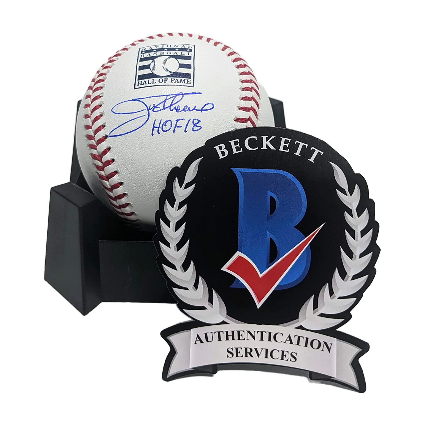 Frank Thomas Autographed Official MLB Hall of Fame Baseball. Beckett Authentication.