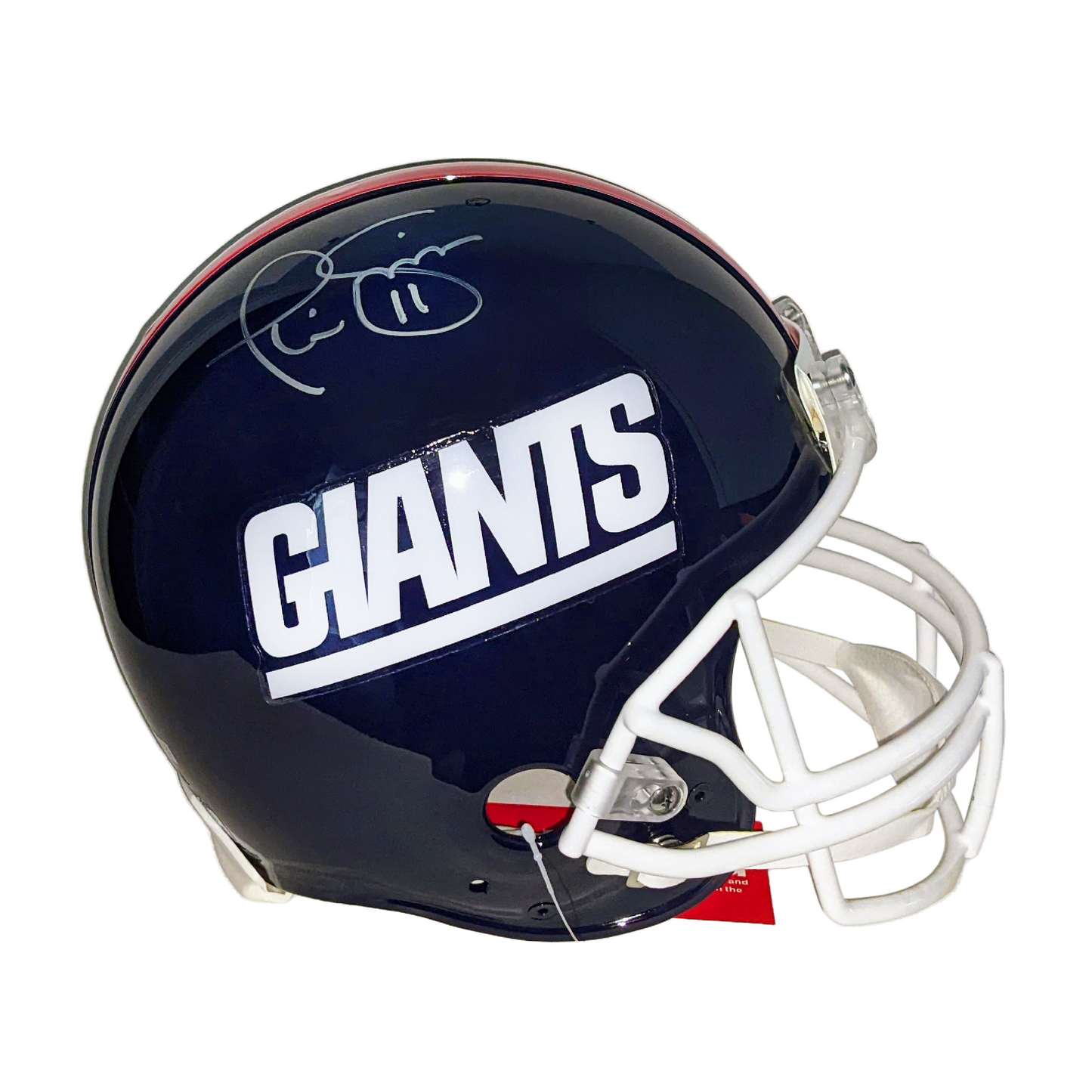 Phil Sims Signed Authentic Riddell VSR4 New York Giants NFL Helmet