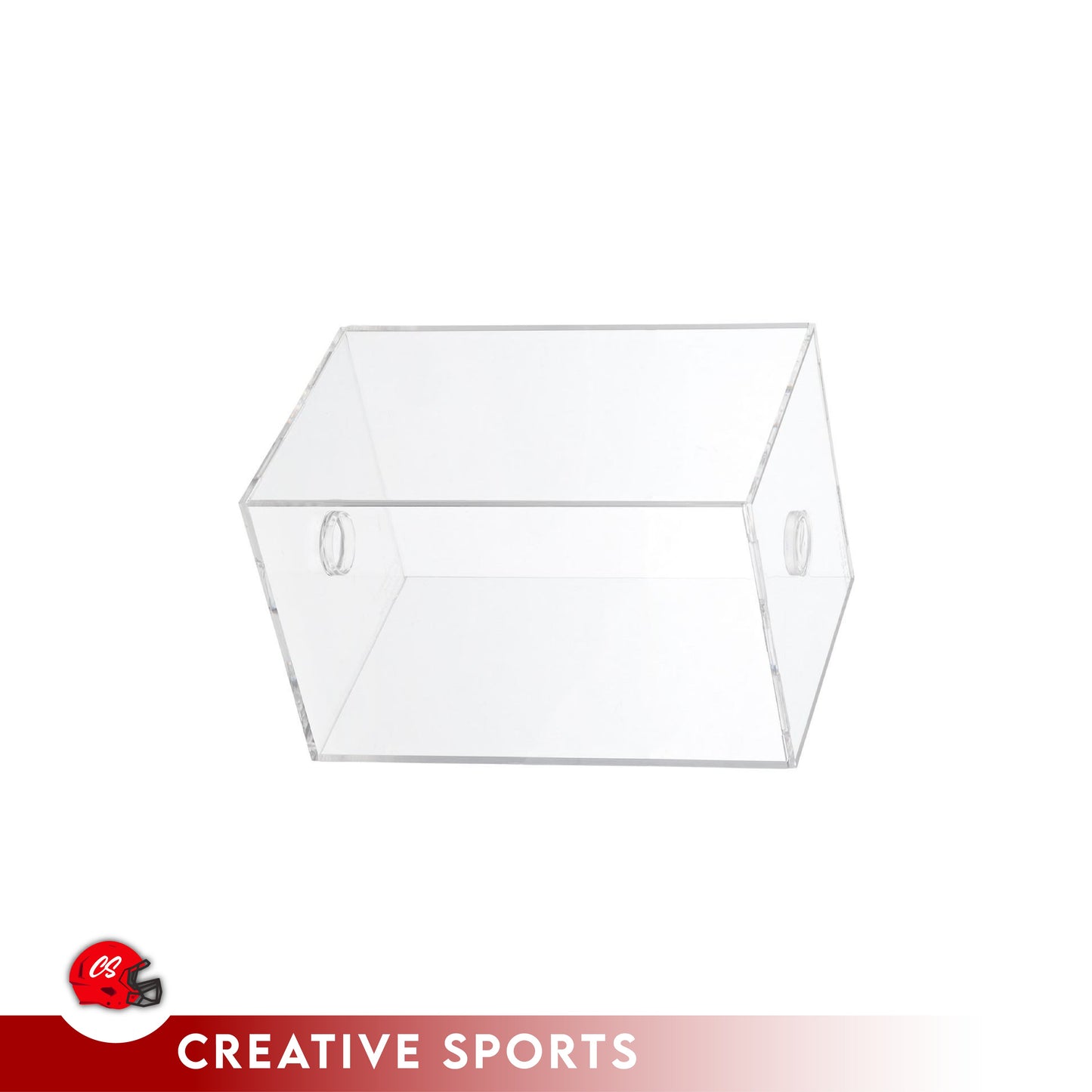 BallQube Full Size Football Display Case - Holder