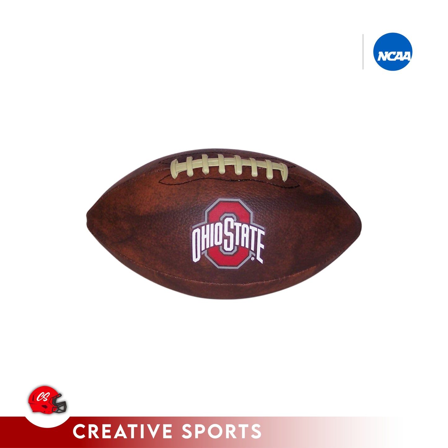 Ohio State Buckeyes Throwback Vintage Logo Full Size Football