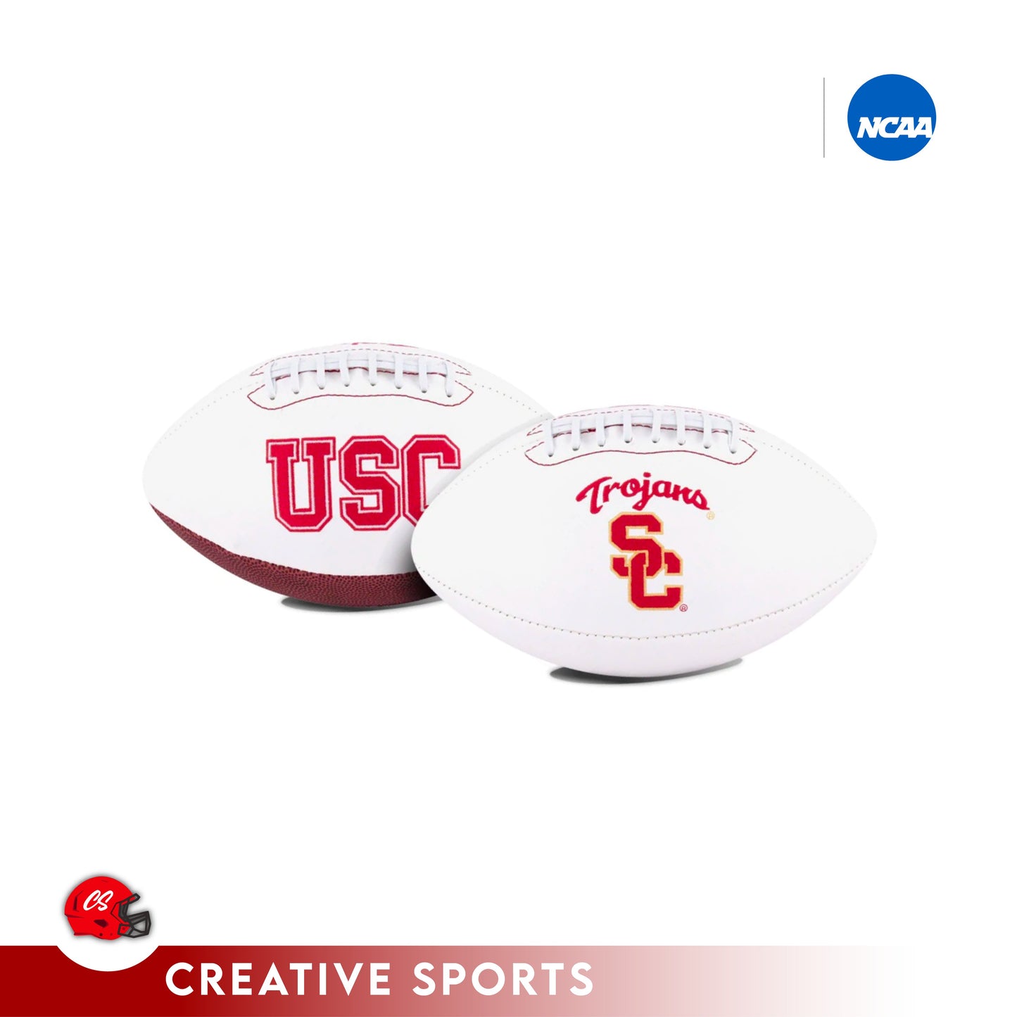 USC Trojans Embroidered Logo Signature Series Full Size Football