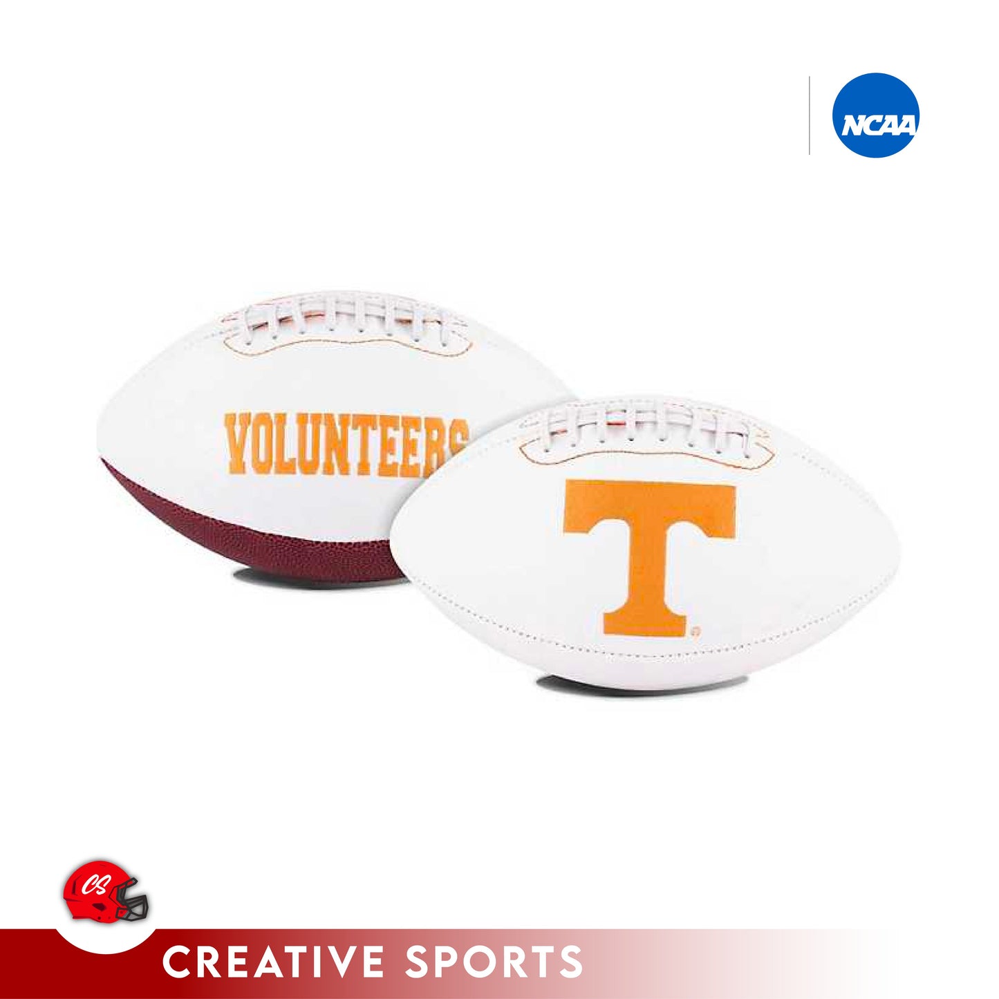 Tennessee Volunteers Vols Embroidered Logo Signature Series Full Size Football
