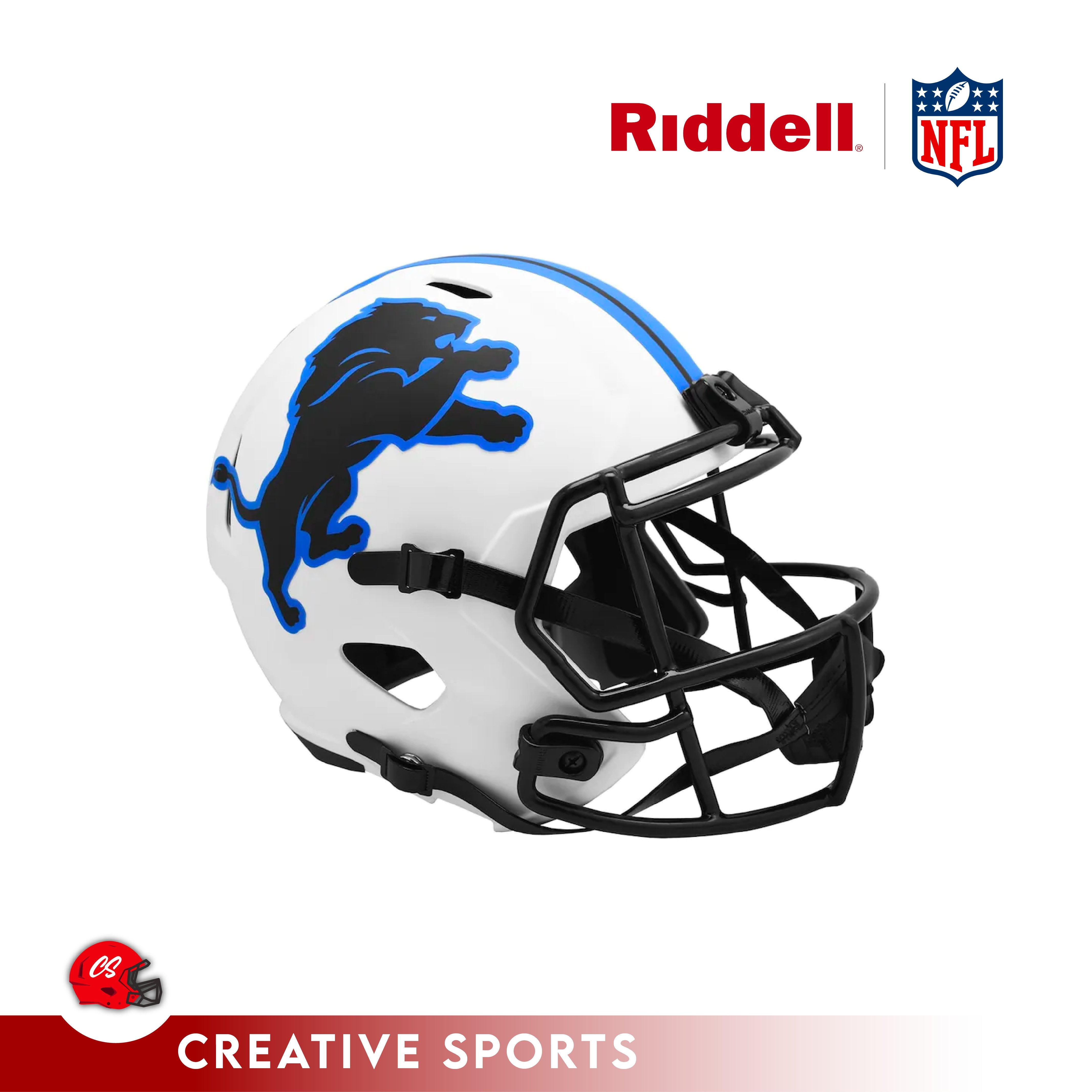 detroit lions black helmet