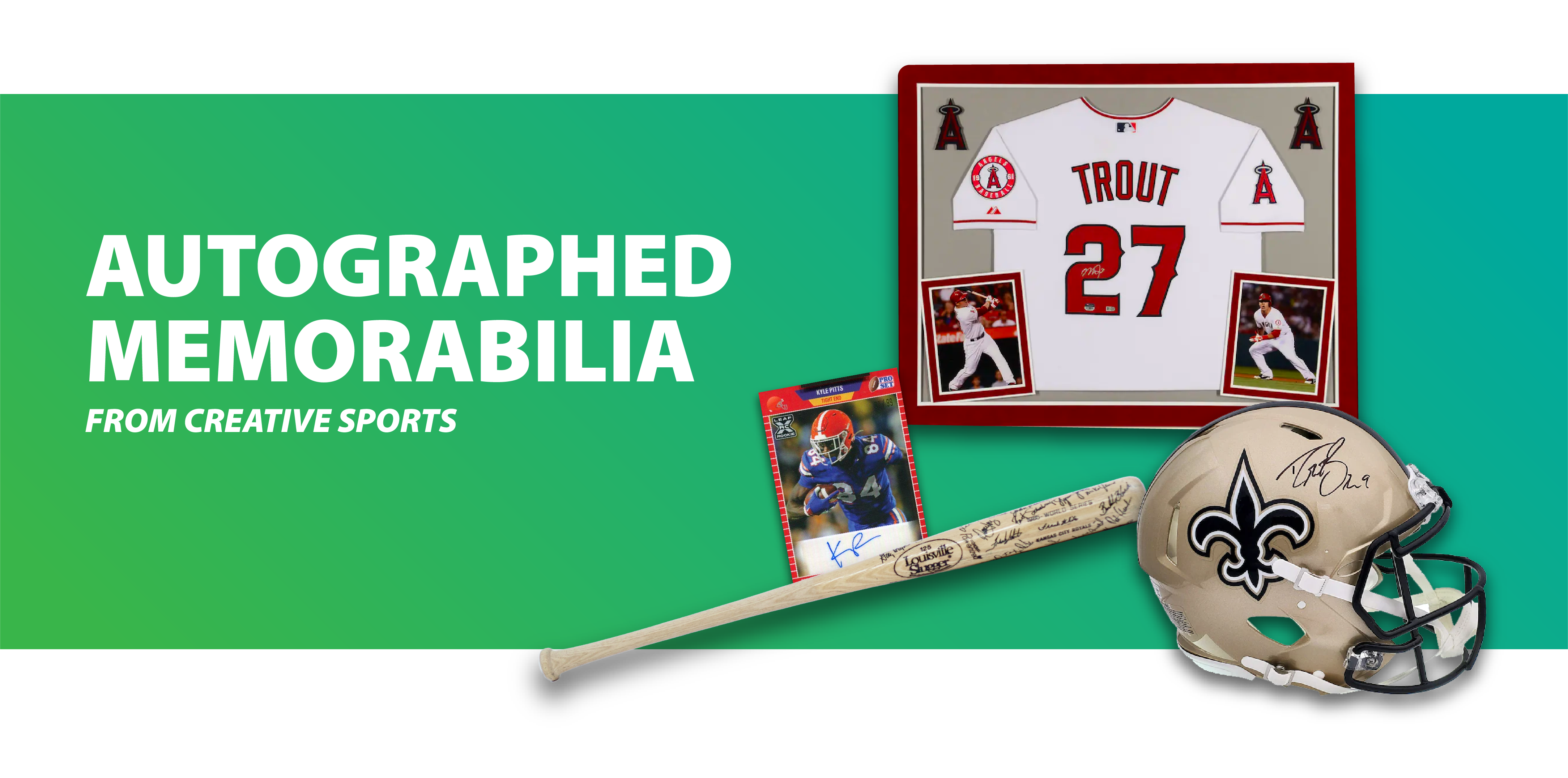 Signed Memorabilia – Creative Sports