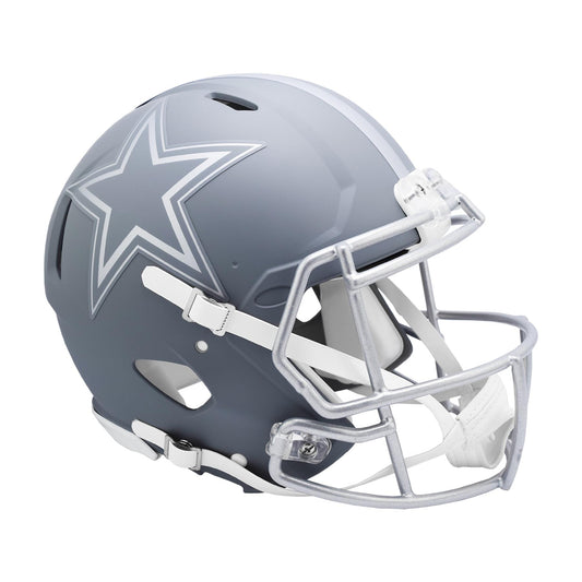 Dallas Cowboys SLATE Full Size Authentic Football Helmet