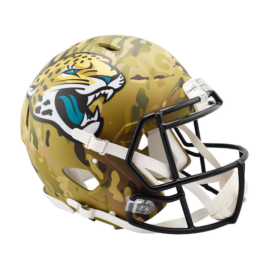 Jacksonville Jaguars CAMO Full Size Authentic Football Helmet