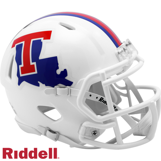 Louisiana Tech Primary Speed Mini Football Helmet